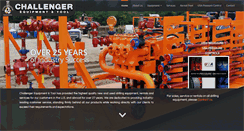 Desktop Screenshot of challengerequipment.com